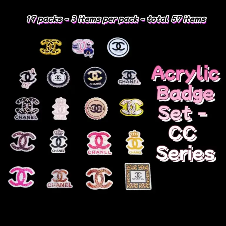 Acrylic Badge Set - CC Series - 57PCS