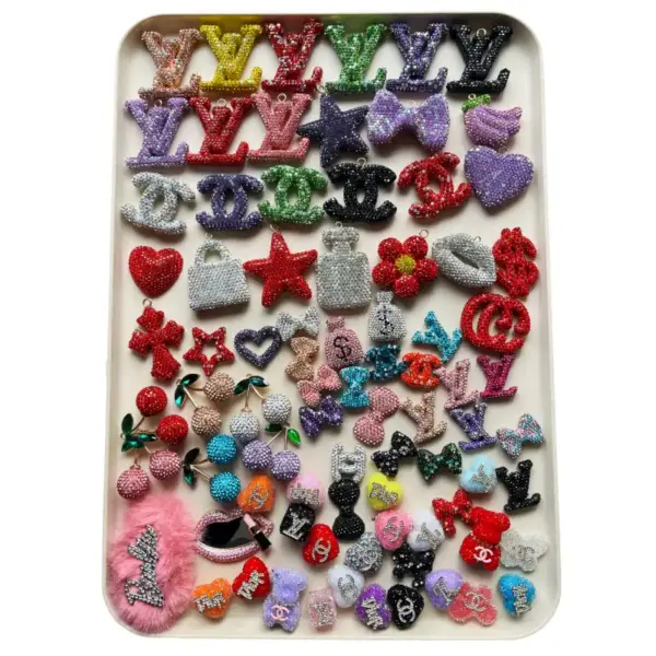 Bling Luxury Charms Set, 81 Pieces