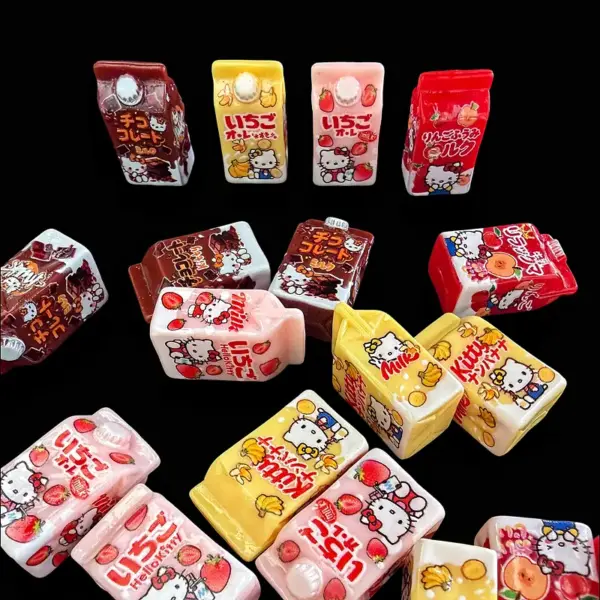 Kitty Milk Box Miniature 27×15mm