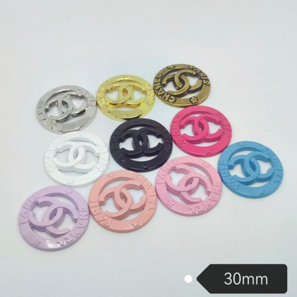 Metal Designe Charms 30mm
